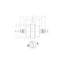 Rolka pojízdná BOBCAT 319 322 E14 X320