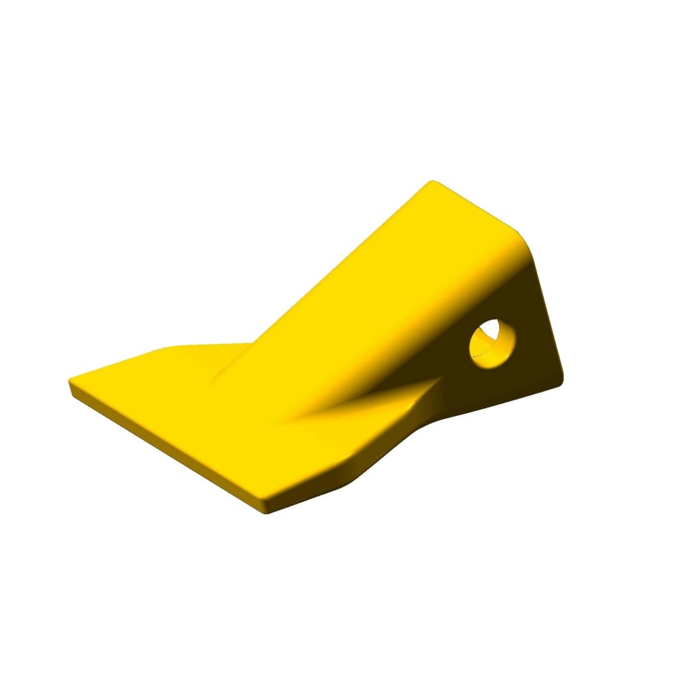 Zub J450 typu flare bagrovací