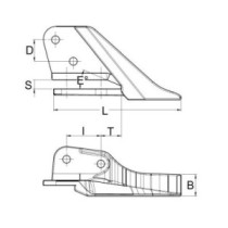 Zub KOMATSU monoblok