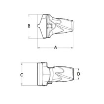 Adaptér pro zavaření WN.V19
