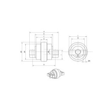 Kladka CATERPILLAR 302.5