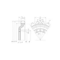 Hnací kolo BOBCAT T190 nový typ