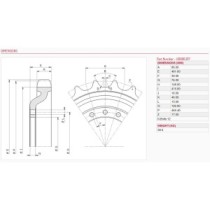 Hnací kolo JCB 150 T