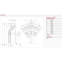 Hnací kolo JCB 150 T