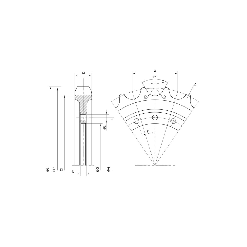 Hnací kolo BOBCAT 442