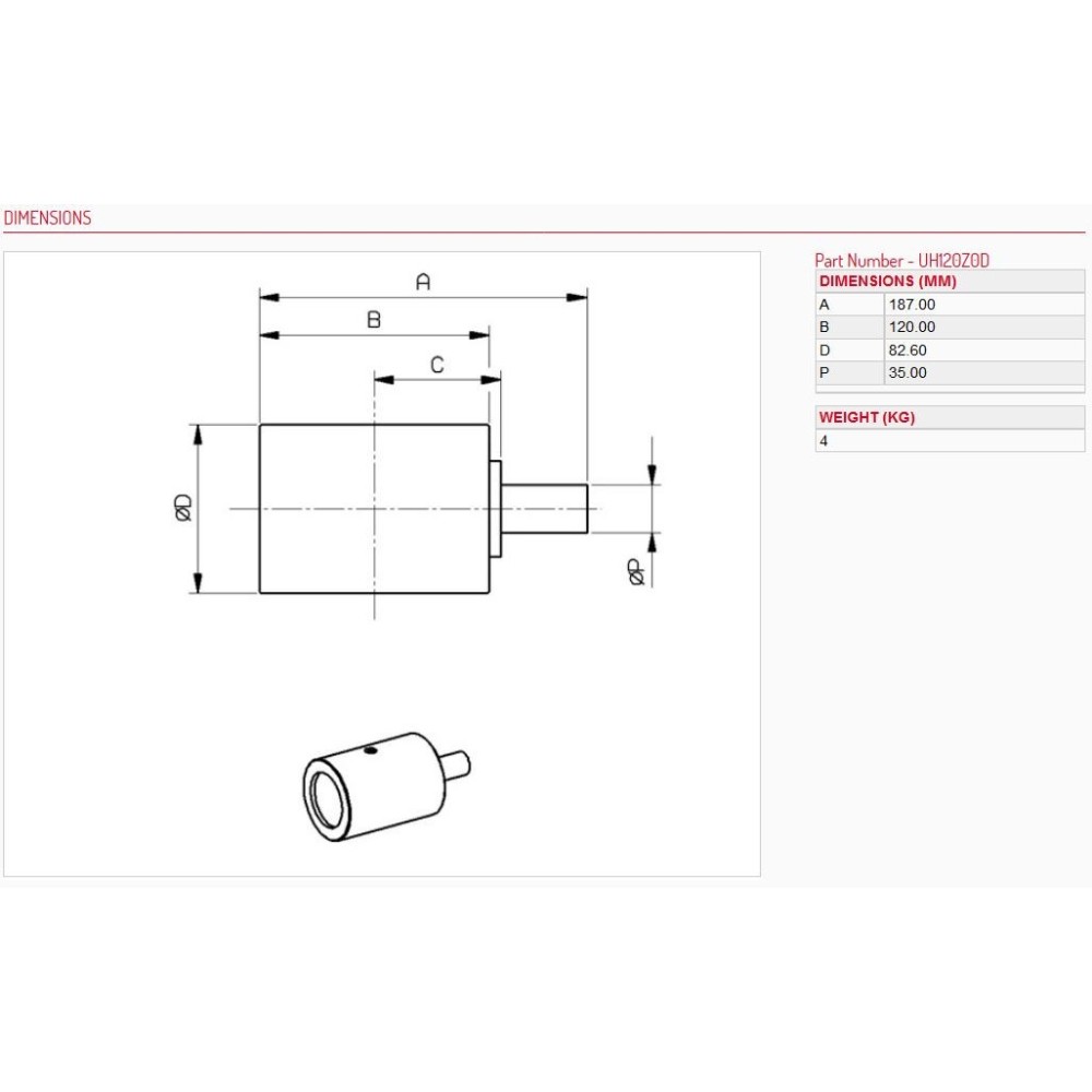 Horní kladka IHI 40 NX