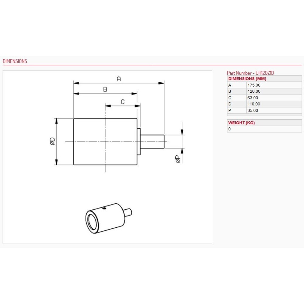 Horní kladka NEUSON 5001 RD