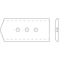 Břit CATERPILLAR 834