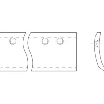BŘIT KOMATSU GD705A-4 14', GD725A-1 14', GD725A-1 16', GD825A-2 16'
