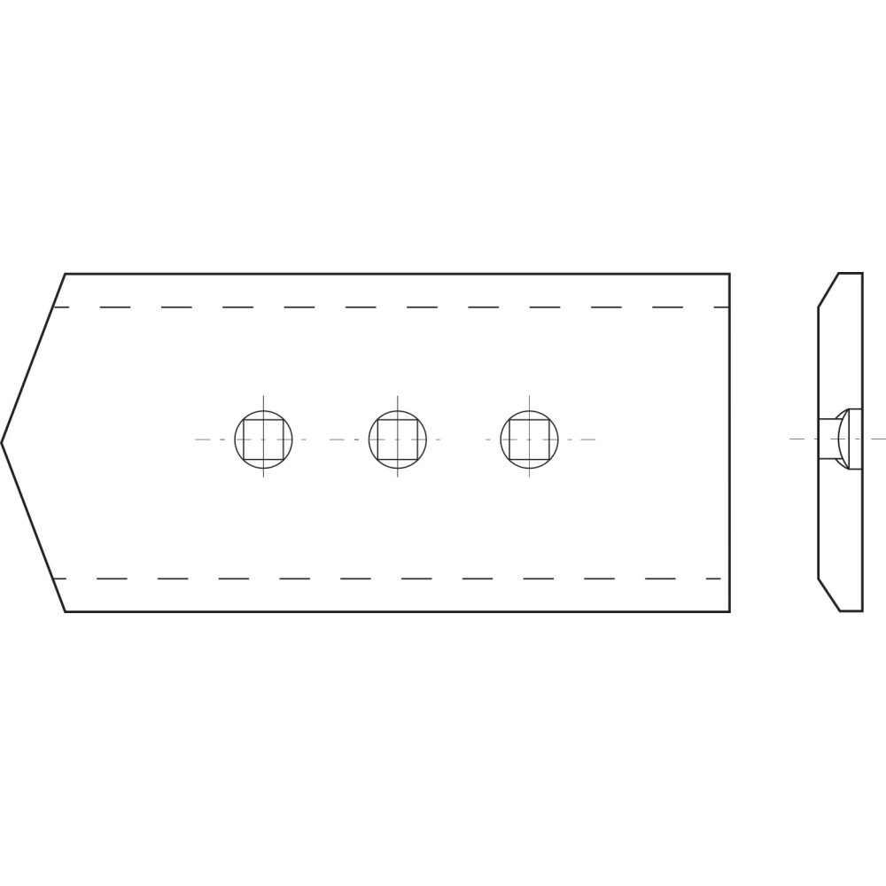 Břit CATERPILLAR D8K