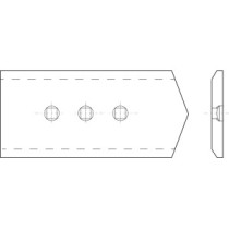 Břit CATERPILLAR 844