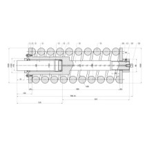 Napínák gumového pásu HITACHI EX300 ZX350K HIT.9159015