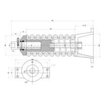 Napínák gumového pásu DAEWOO - DOOSAN SOLAR225 LC-V