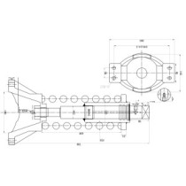 Napínák gumového pásu VOLVO EC140B