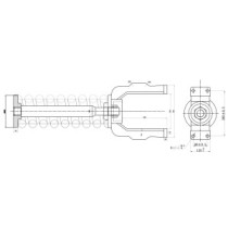 Napínák pásu CASE CX210