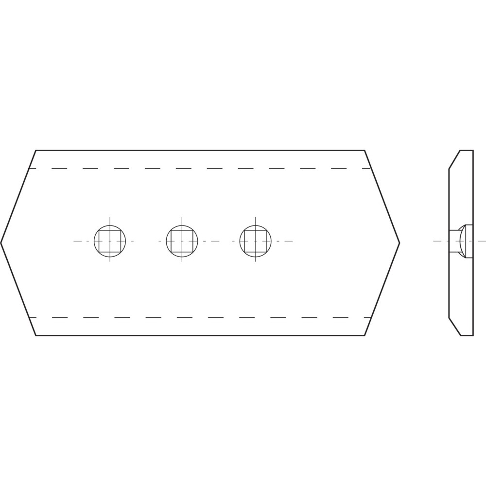 Břit CATERPILLAR D8H