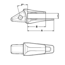 Adaptér pro svařování KOMATSU PC400