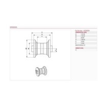 Pojezdová kladka YANMAR VIO10