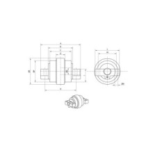 Pojezdová kladka CATERPILLAR 305-5