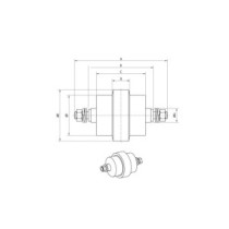 Pojezdová kladka ATLAS TEREX 805-R