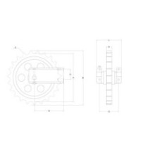 ZUBOVÉ NAPÍNACÍ KOLÍKO...