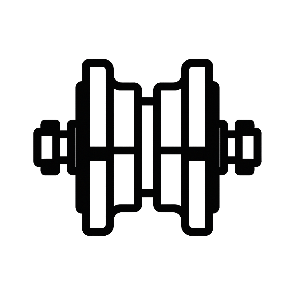 Pojezdové kladky pro minibagry